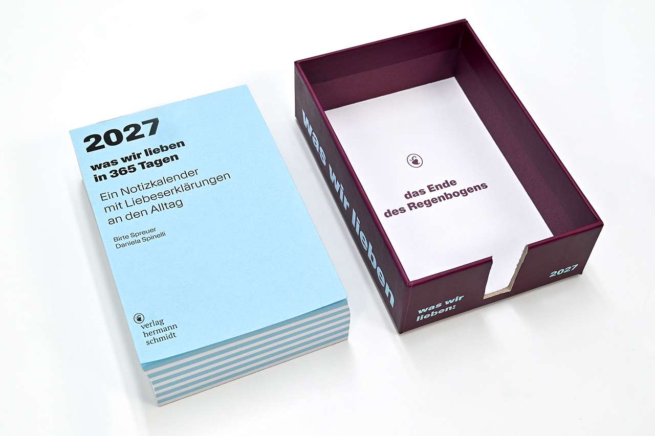 Was wir lieben 2027 – Tagesabreisskalender | Vorbestellung