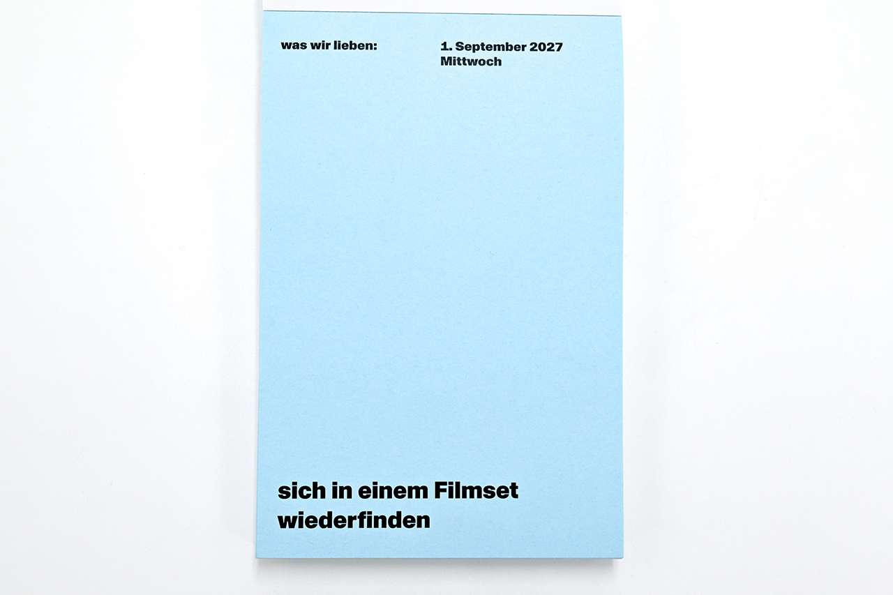 Was wir lieben 2027 – Tagesabreisskalender | Vorbestellung