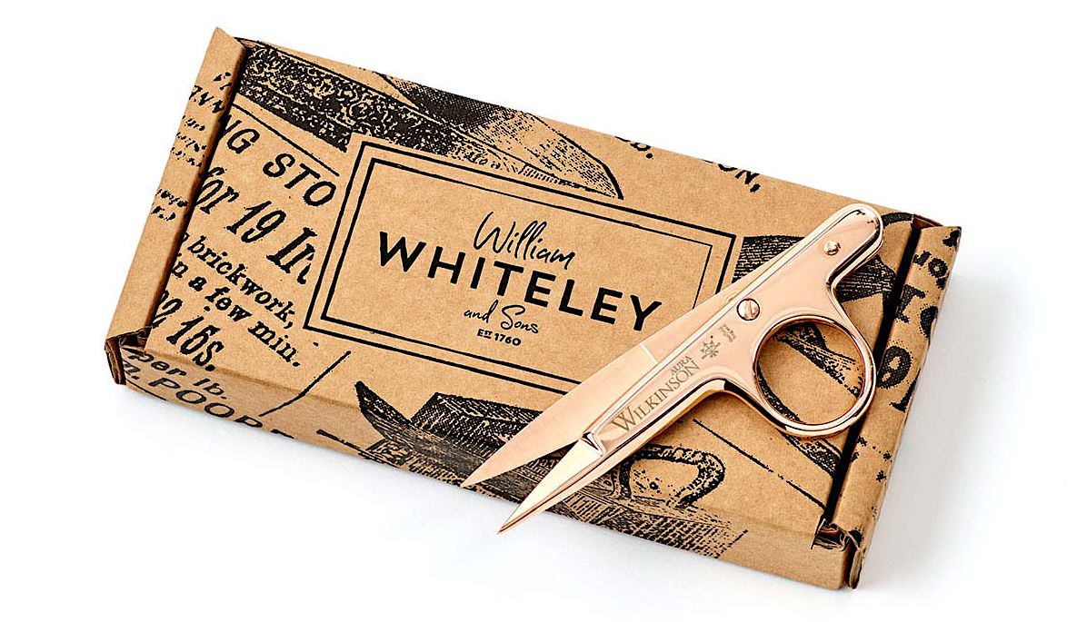  Minischere Knipser schwarz Stahl | W. Whiteley & Son | Handmade in UK