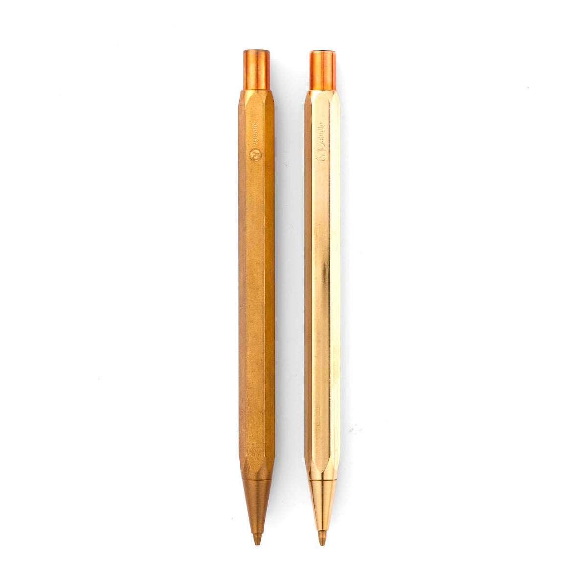 Druckbleistift Classic 0.7 mm aus Messing | Revolve Mechanical Pencil | ystudio | Made in Taiwan