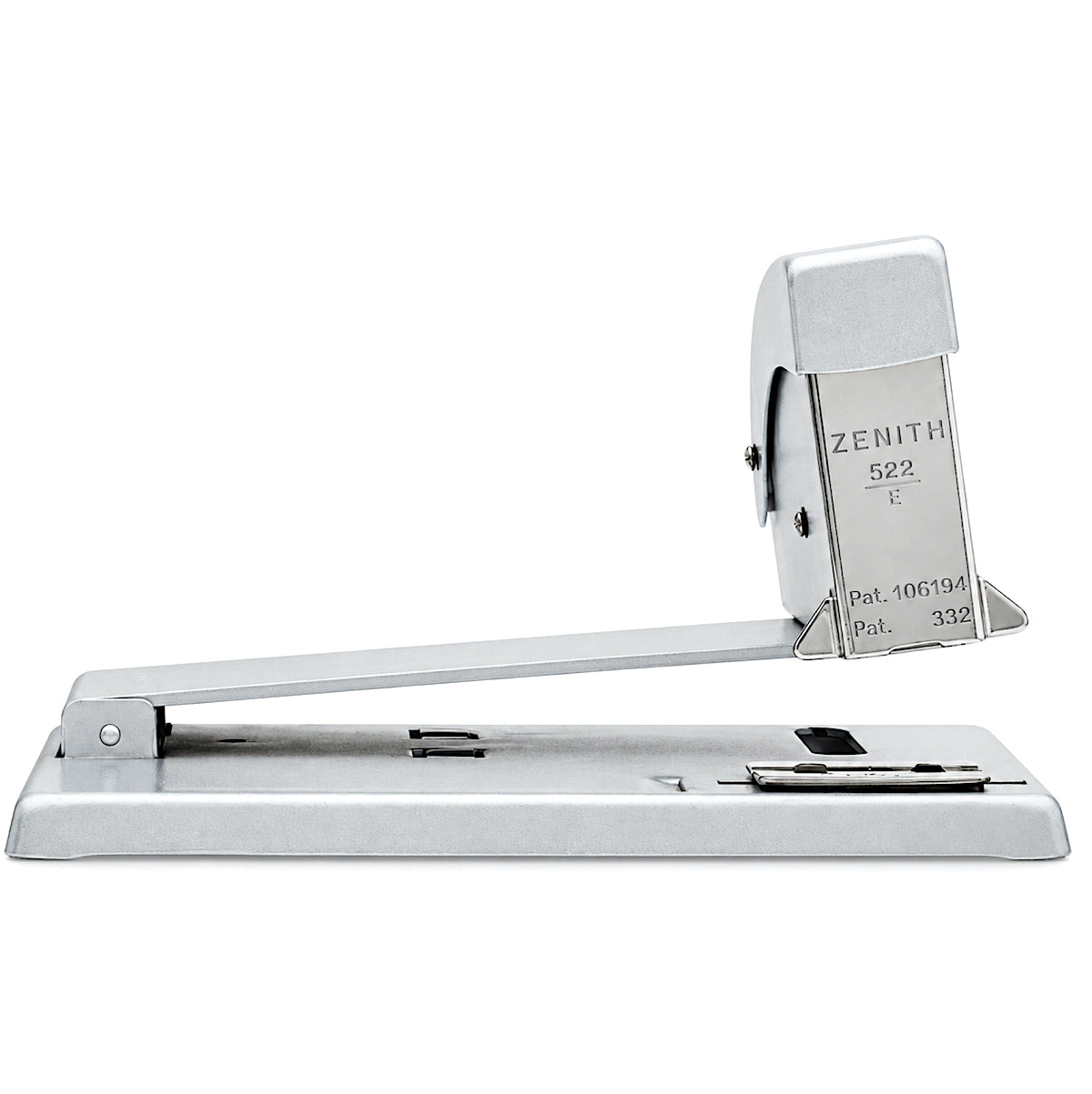 ZENITH 522/E Tischhefter Aluminium Metallic aus Metall – Hergestellt in Italien