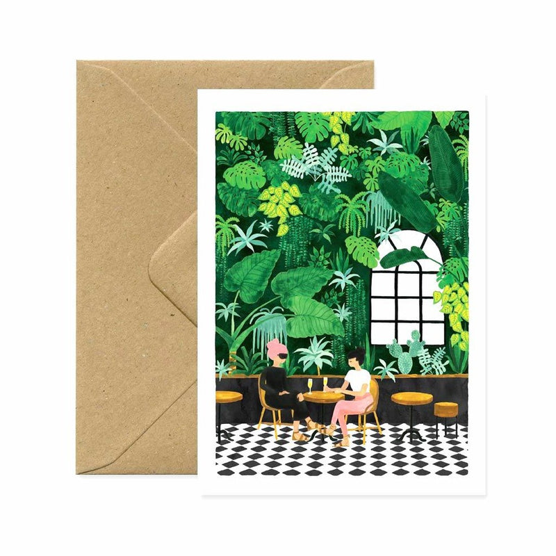 ALLTHEWAYSTOSAY, CAFE, Greeting Card, Karte, Made in France