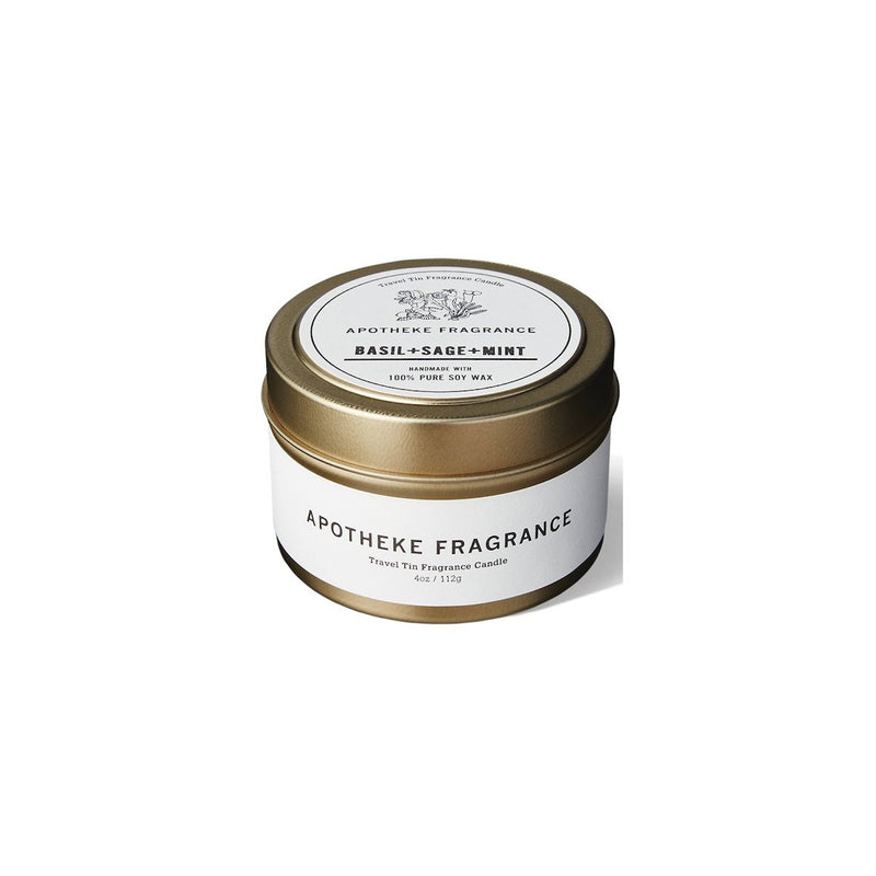 APOTHEKE FRAGRANCE Duftkerze Basil/Sage/Mint 100% vegan Made in Japan