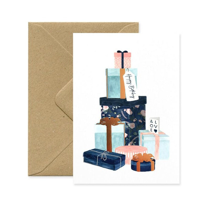 ALLTHEWAYSTOSAY, HAPPY BIRTHDAY GIFTS Greeting Card Made in France  