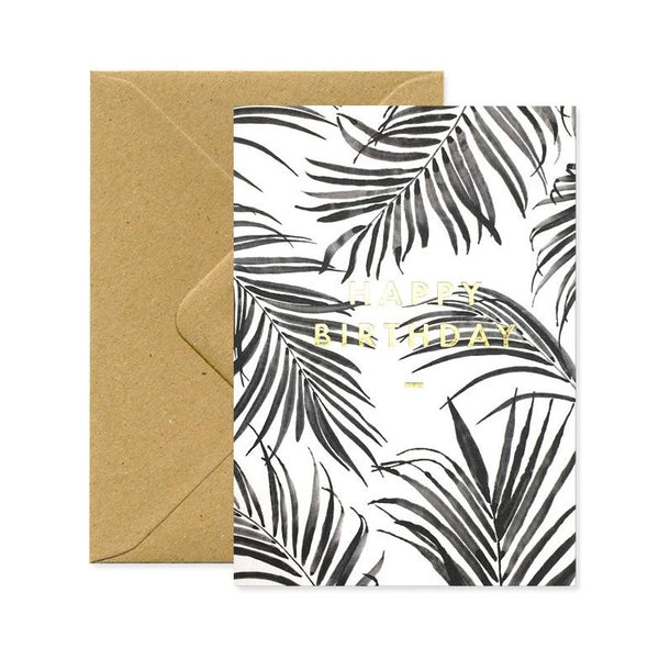 ALL THE WAYS TO SAY PALM TREE HAPPY BIRTHDAY GreetingCard Made in France