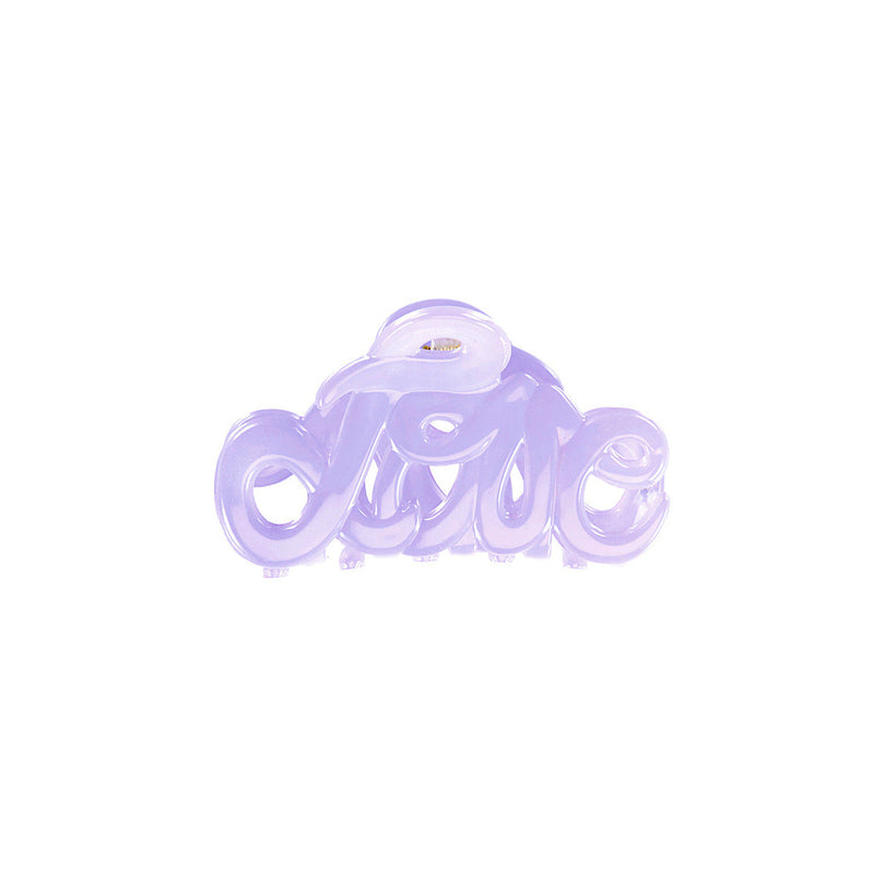 Bon Dep - Haarklammer Love aus Acetat | lila-lavendel | Made in France