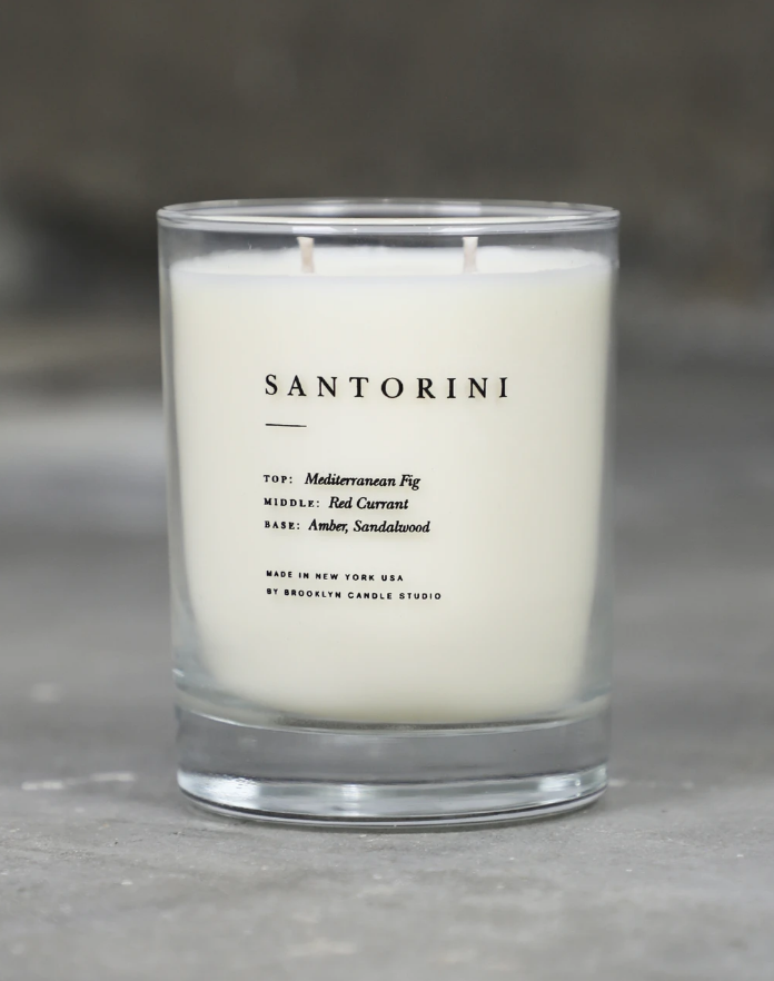BROOKLYN CANDLE STUDIO Santorini Duftkerze 100% vegan