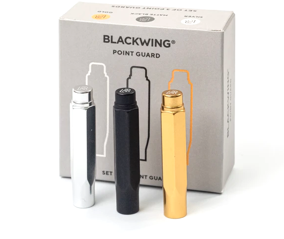 Blackwing Bleistiftkappe Point Guard schwarz aus Alu | Made in Taiwan