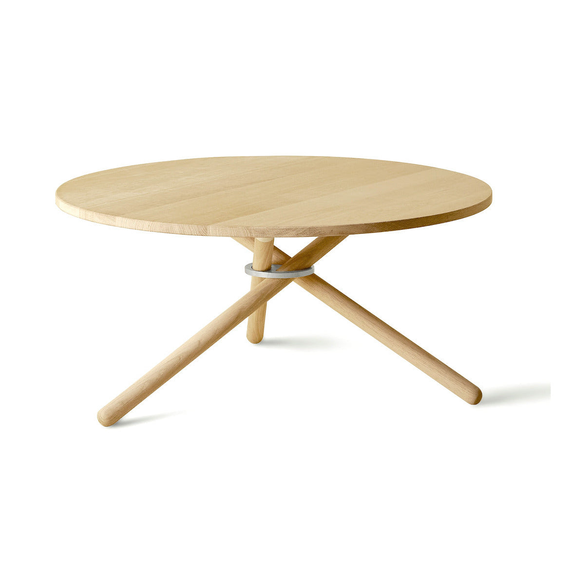 Bertha coffee table 90 | wooden top