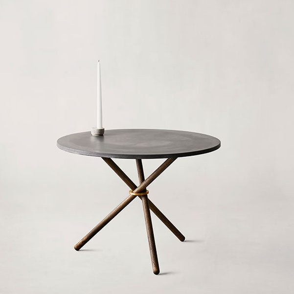 EBERHART FURNITURE - Daphne Couchtisch / Beistelltisch Ø 65 cm | Handmade in Dänemark