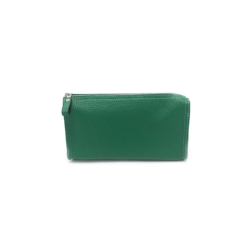 F.HAMMANN Kosmetiktasche aus pflanzlich gegerbtem Kalbsleder Handmade