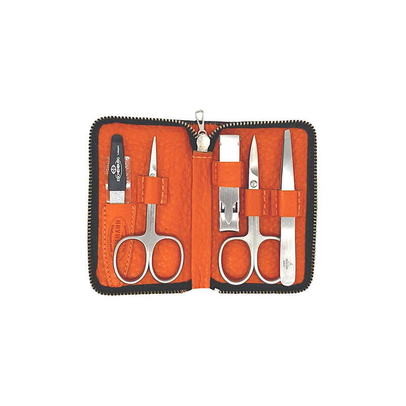 F.HAMMANN Manikür- Set mit Leder bezogen Eschenburg Made in Germany