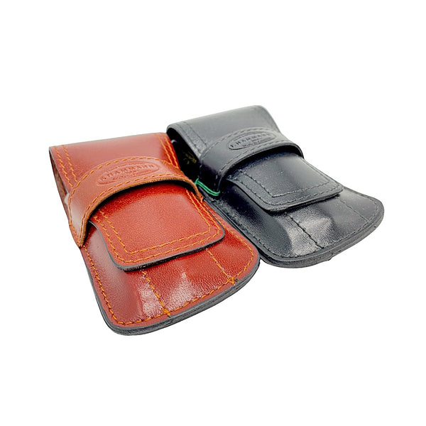 F.HAMMANN Eschenburg Moustache Set aus Leder Handmade in Germany