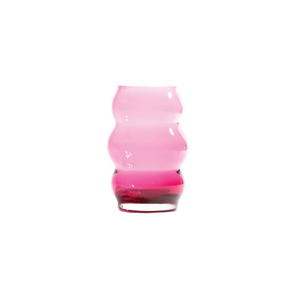 Fundamental MUSE - SMALL VASE RUBINE Kristallglas Vase
