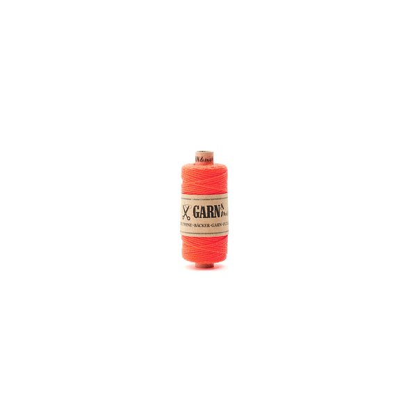 GARN & MEHR Bäcker-Garn 2mm Neonorange Made in Germany