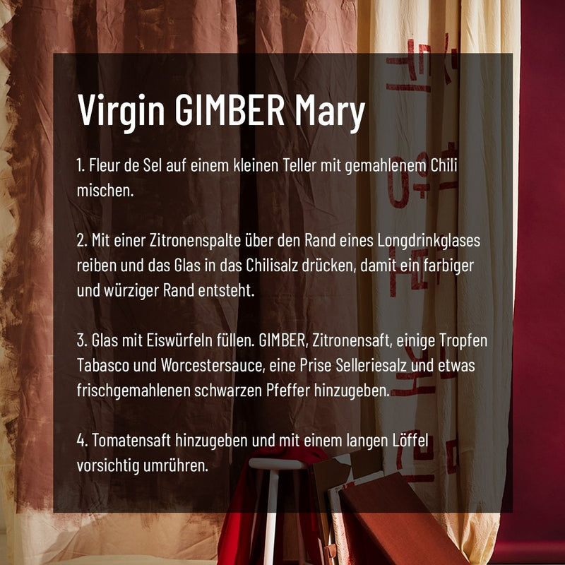 GIMBER - N°1 The Original Alkoholfreie Ingweressenz | Made in Belgien