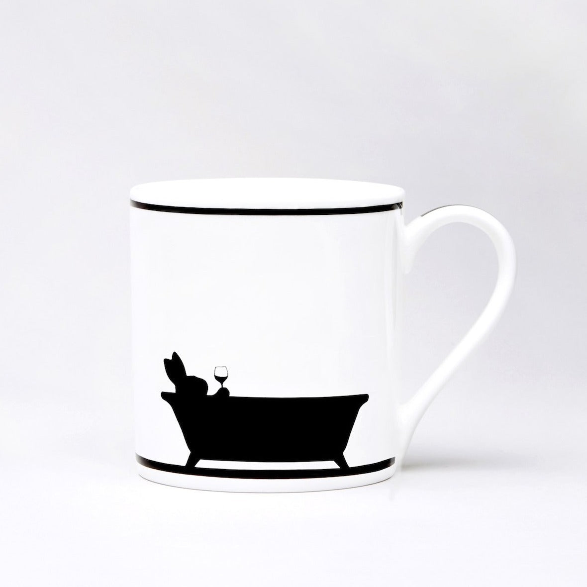 HAM PORZELLANTASSE Bathtime Rabbit Mug Gift Geschenk handmade Jo Ham