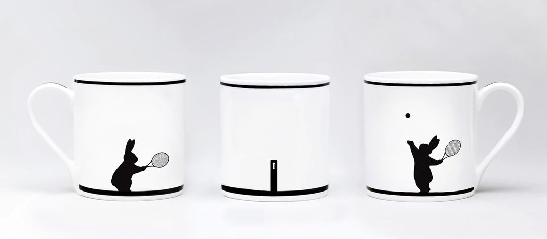 Tasse aus Porzellan | Tennis Rabbit