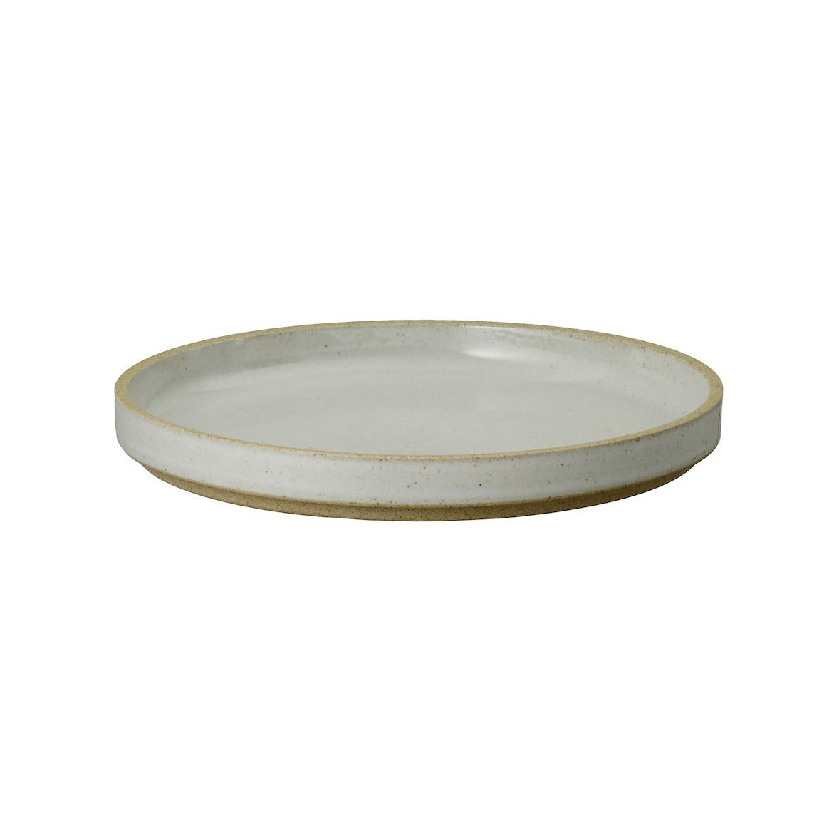 Plate | light grey glossy Ø 18.5cm