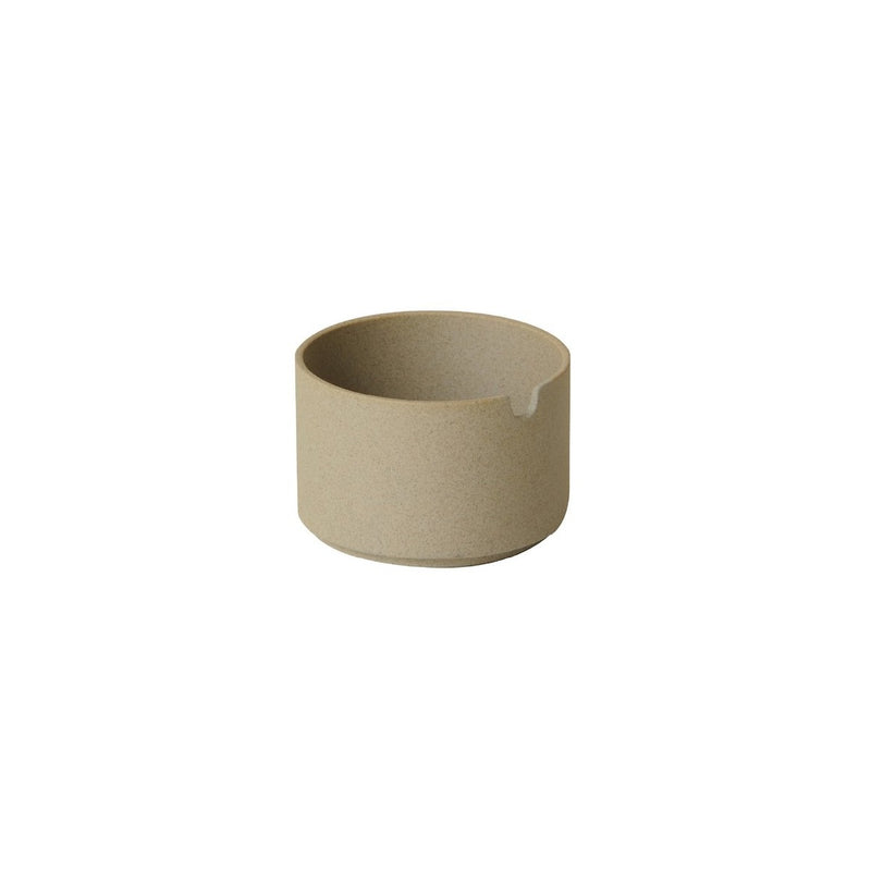 HASAMI PORCELAIN - Zuckerbecher natur matt aus Porzellan und Ton | Made in Japan