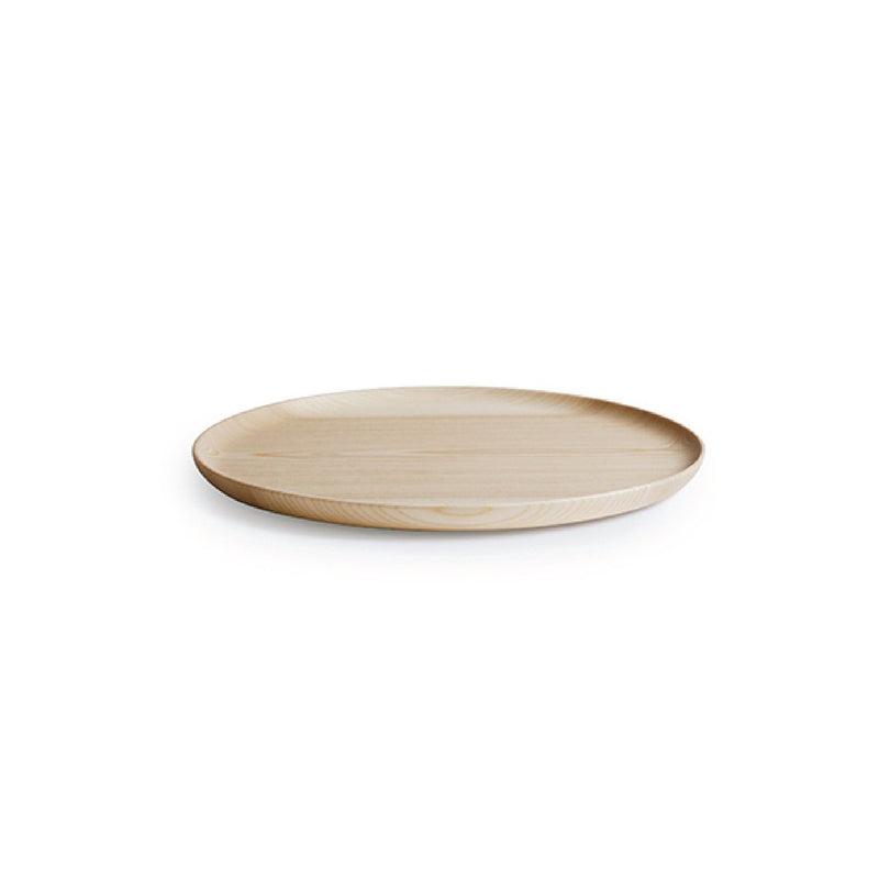 HATASHIKKI natur lackierte Teller aus Castor Aralia Holz Handmade