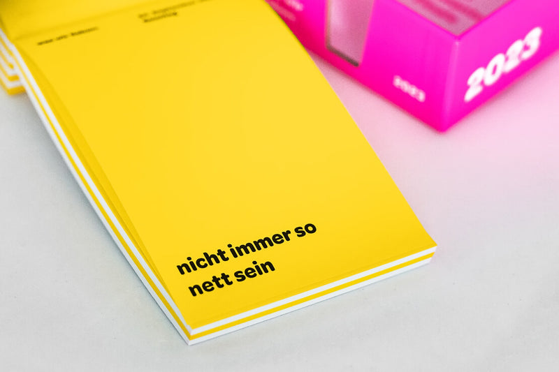 Verlag Hermann Schmidt - Was wir lieben: in 365 Tagen | Notizkalender 2023