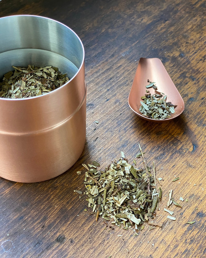 AZMAYA - zeitloser Teekanister aus Kupfer | Kunsthandwerk aus Japan