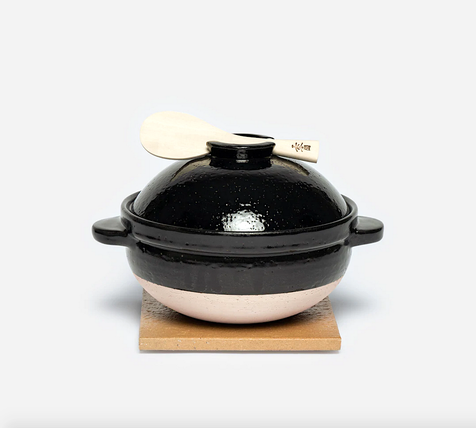 NAGATANIEN Rice Cooker KamadoSan Donabe Made in Japan ASANDRI STUDIO