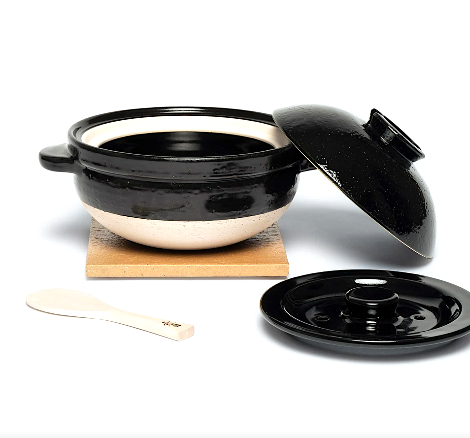 NAGATANIEN Rice Cooker KamadoSan Donabe Made in Japan ASANDRI STUDIO