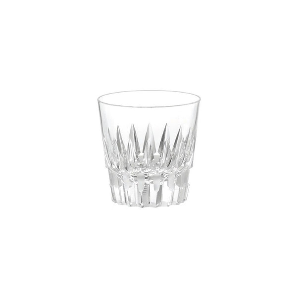 KAGAMI CRYSTAL Double Whiskey Glas Ancient Parallel Cross Japan Made