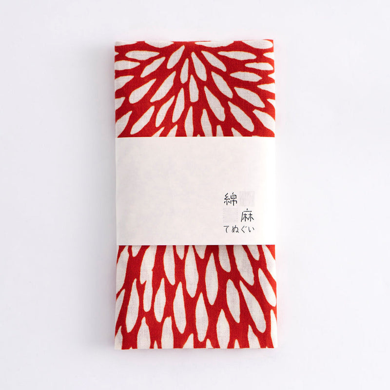 KAMAWANU - Japanisches Handtuch Leinen-Baumwolle | Tenugui | Handmade