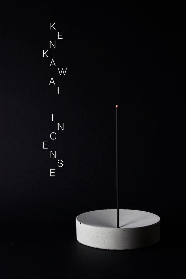 KENKAWAI Räucherstäbchen Halter Concrete aus Beton Home Spa