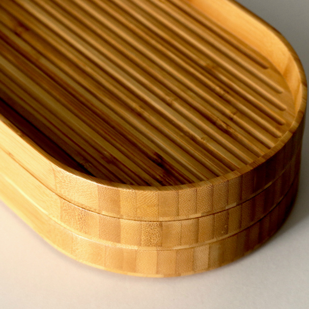 Bamboo Tray Oval | Plateau Collection