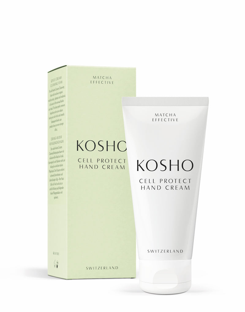 KOSHO - Zellschützende Handcreme Cell Protect | 100% vegane Naturkosmetik aus der Schweiz