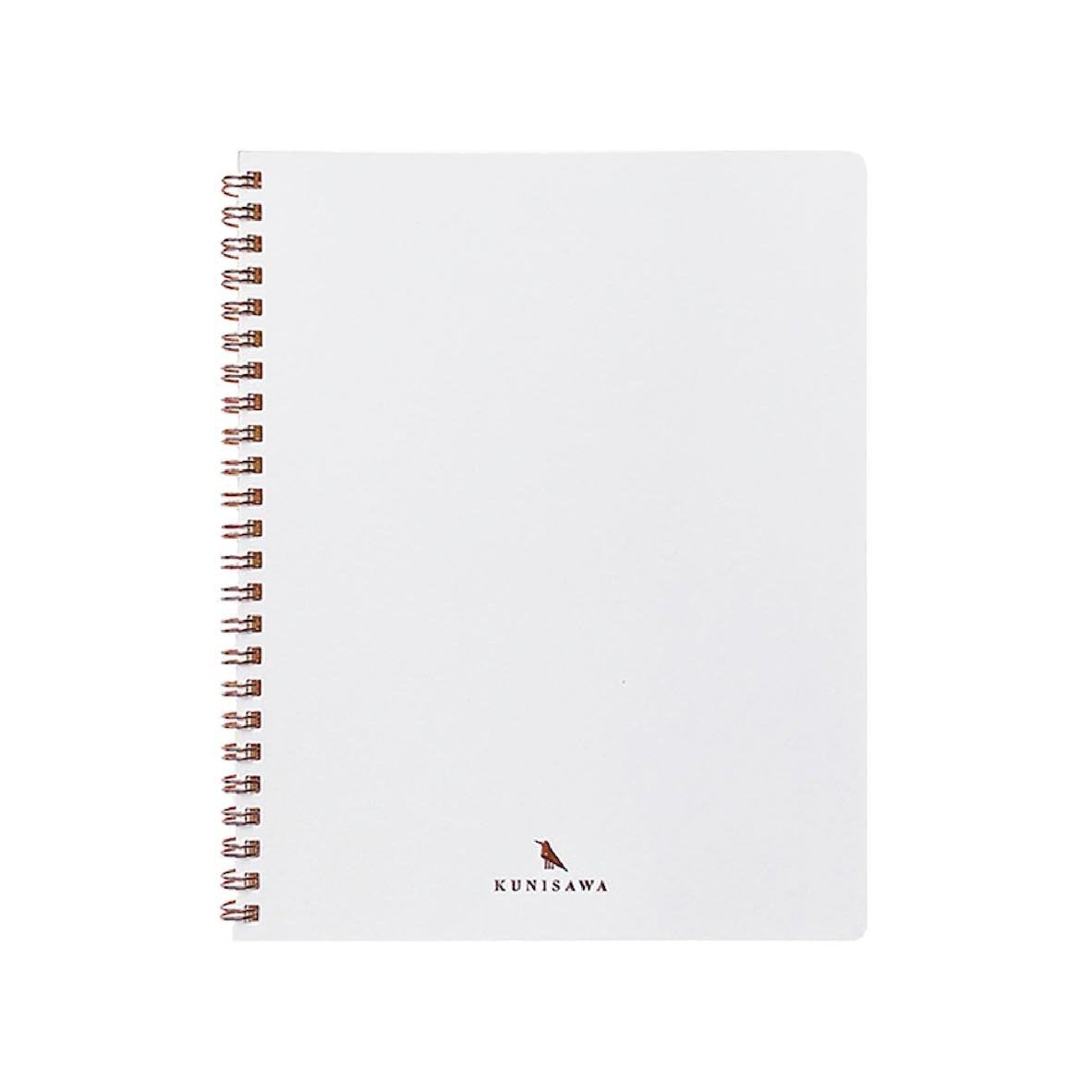 KUNISAWA Executive Ring Notebook White Handmade in Japan 