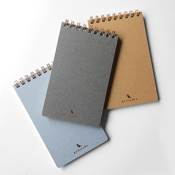 Spiralnotizbuch Find Pocket Note nebelblau | KUNISAWA | Made in Japan