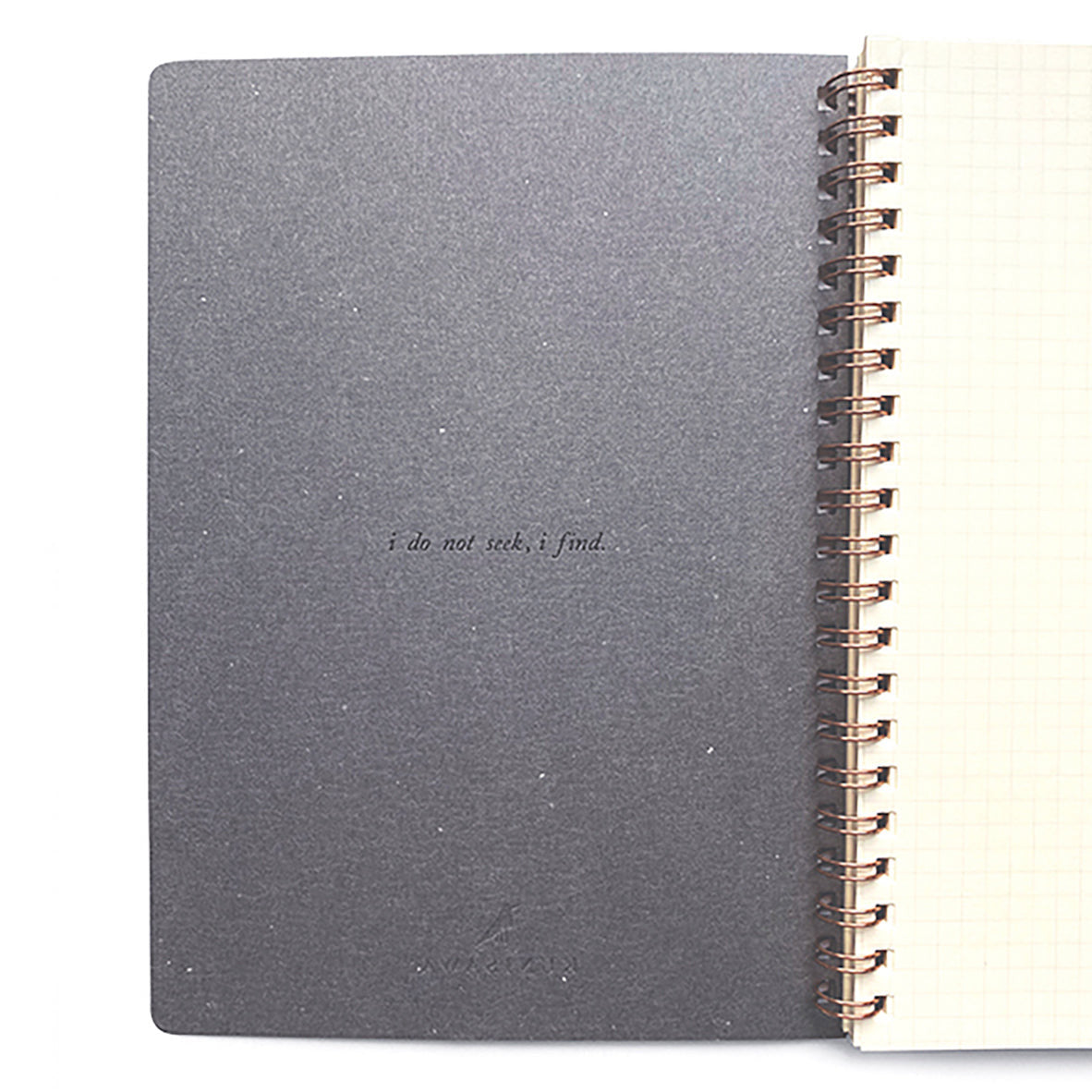 KUNISAWA Find Ring Notebook Blue Mist Handmade in Japan 