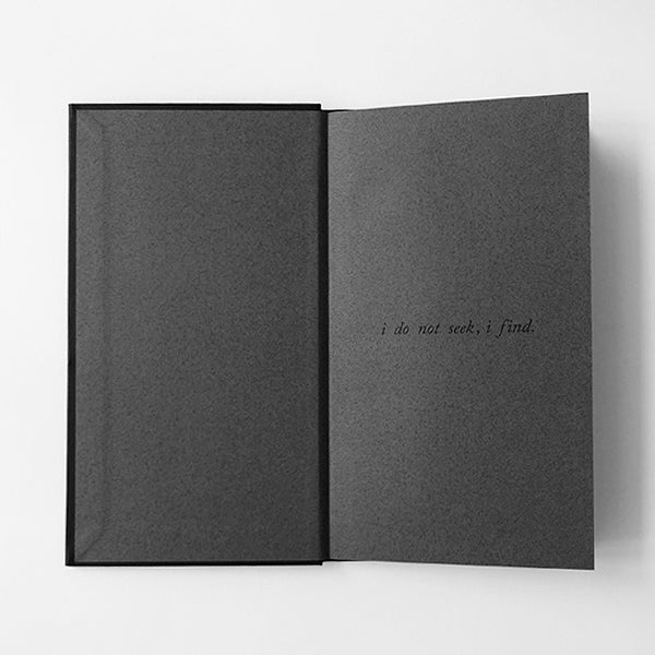 KUNISAWA Find Smart Notebook Darkest Black Handmade in Japan 