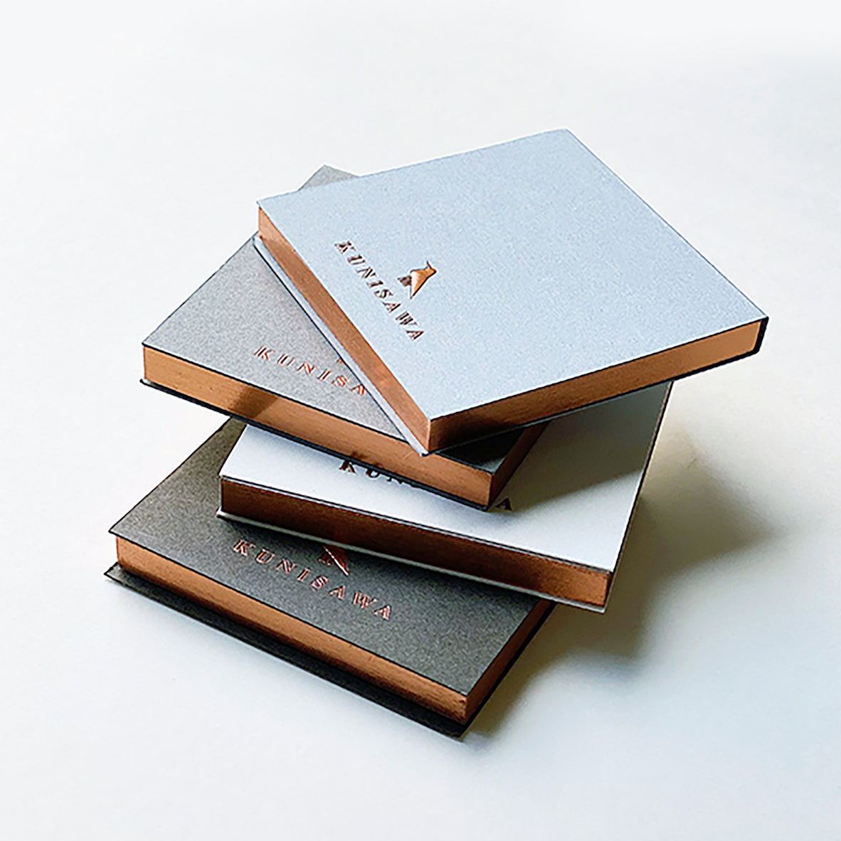 KUNISAWA Find Sticky Memo Pad Anthrazit Handmade in Japan 