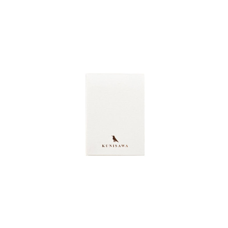 KUNISAWA FIND STICKY MEMO, white, Made in Japan Geschenk Gift, Design
