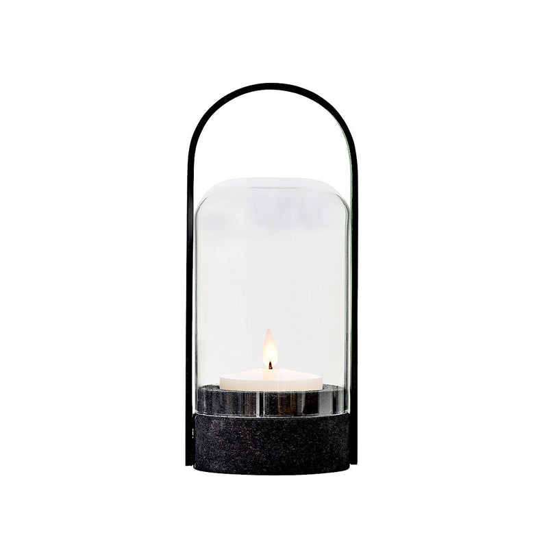 LE KLINT - Tragbare USB Tischleuchte aus Holz & Kork | Candlelight  Black