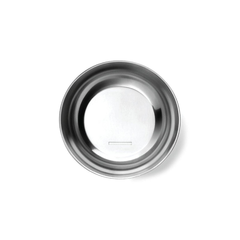 LESS Schale aus poliertem Edelstahl Geschenk Designobjekt Made in Germany