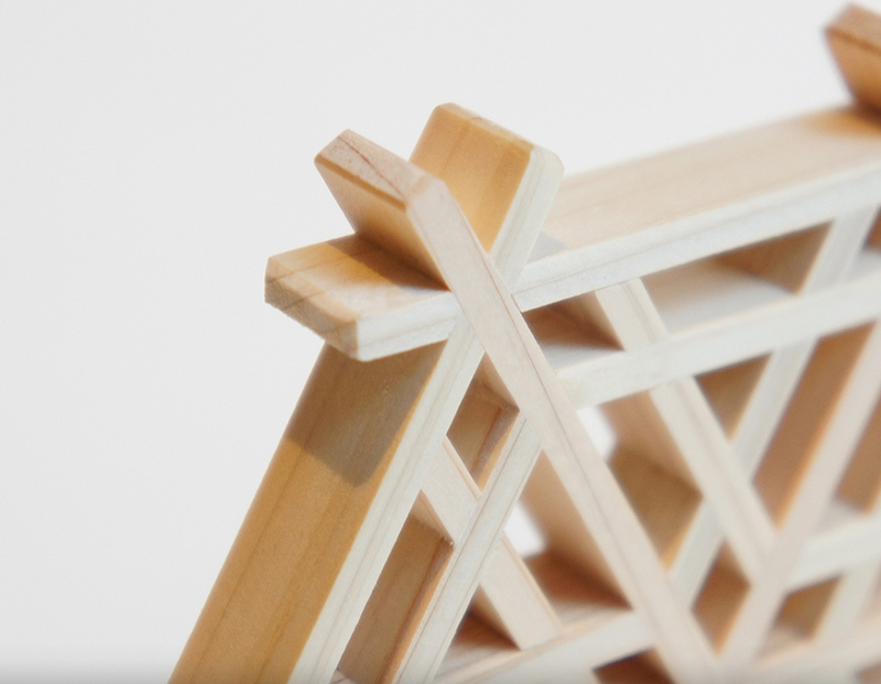METROCS Untersetzer Set aus japanischer Zypresse Handmade in Japan