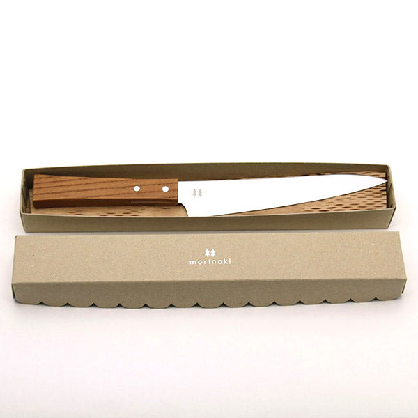 MORINOKI elegantes japanische Universalmesser aus Holz und Edelstahl