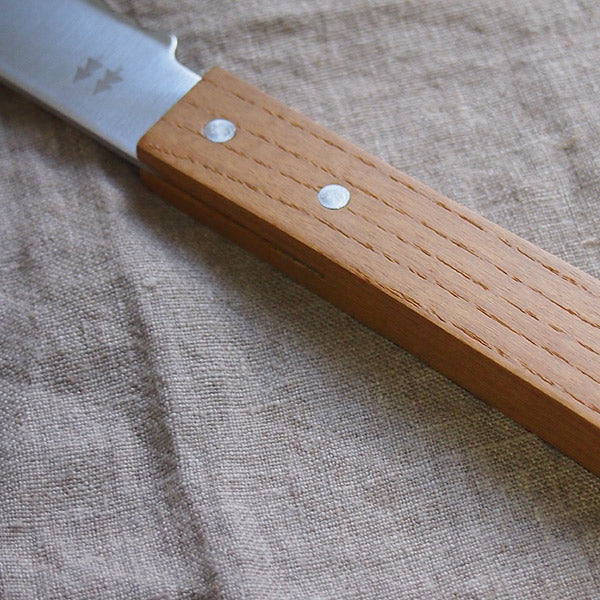 MORINOKI elegantes japanische Universalmesser aus Holz und Edelstahl