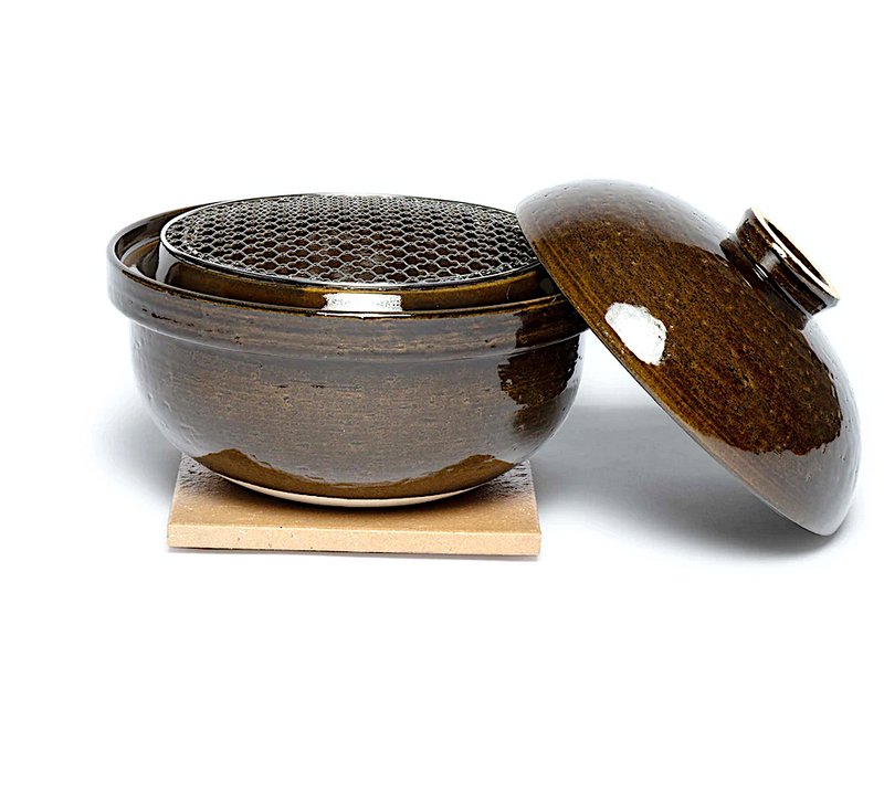 NAGATANI-EN Ibushi Gin Donabe - Räuchertopf aus Japan Handmade Design