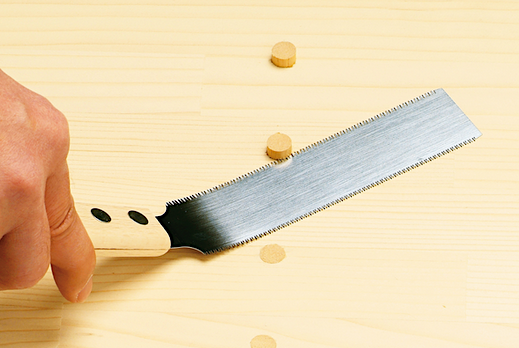 NIWAKI - Razorsaw-Japansäge Gyokucho Ryoba | 125mm | Kiefernholz - Made in Japan