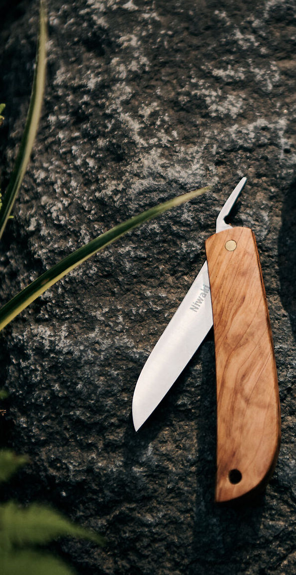 NIWAKI Kotoh X Niwaki Higo japanisches Taschenmesser - Handmade