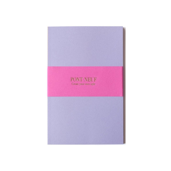 PONT-NEUF SUGAR CUBE NOTEBOOK Lilac Made in Japan Geschenk Gift Design