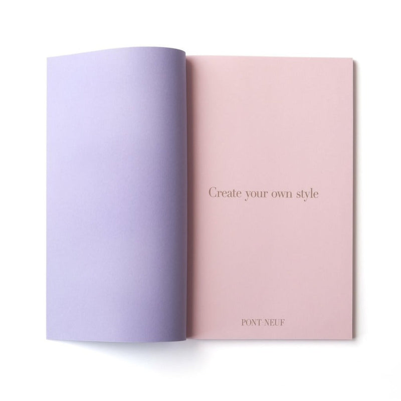 PONT-NEUF SUGAR CUBE NOTEBOOK Lilac Made in Japan Geschenk Gift Design